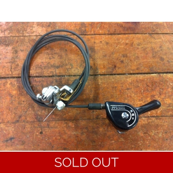 Shimano PPS Positron 3 Speed Shifter & Actuator Set with Cable - NOS